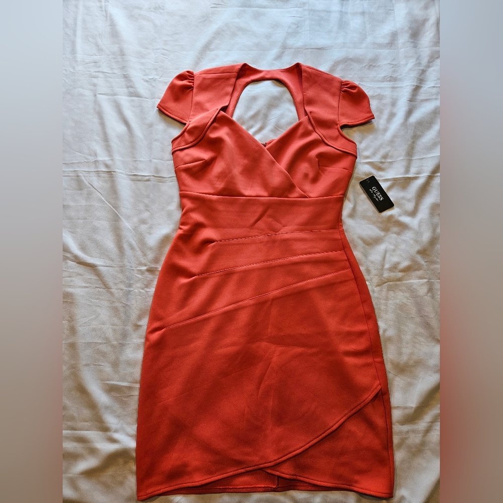 GUESS Elegant Coral Dress